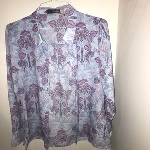 Beautiful Floral Buttom Down Shirt